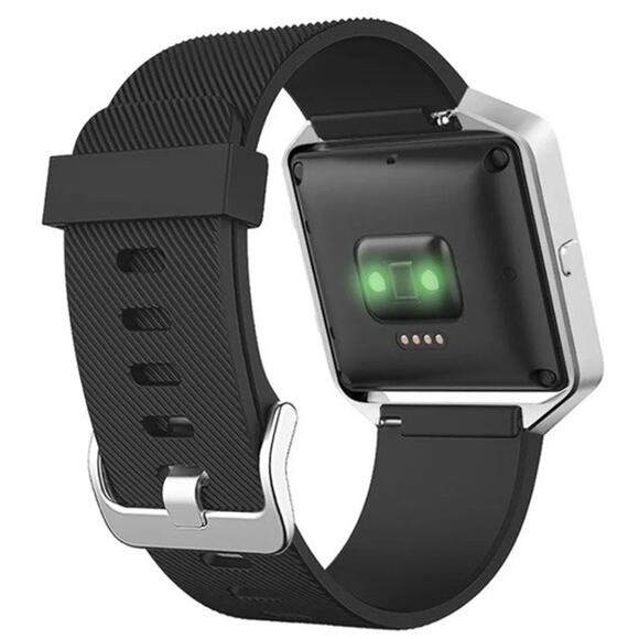 Plugn | Fitbit Blaze Large Soft TPU Sports Band Flexible Silicone Fitness - Picture 3 of 4